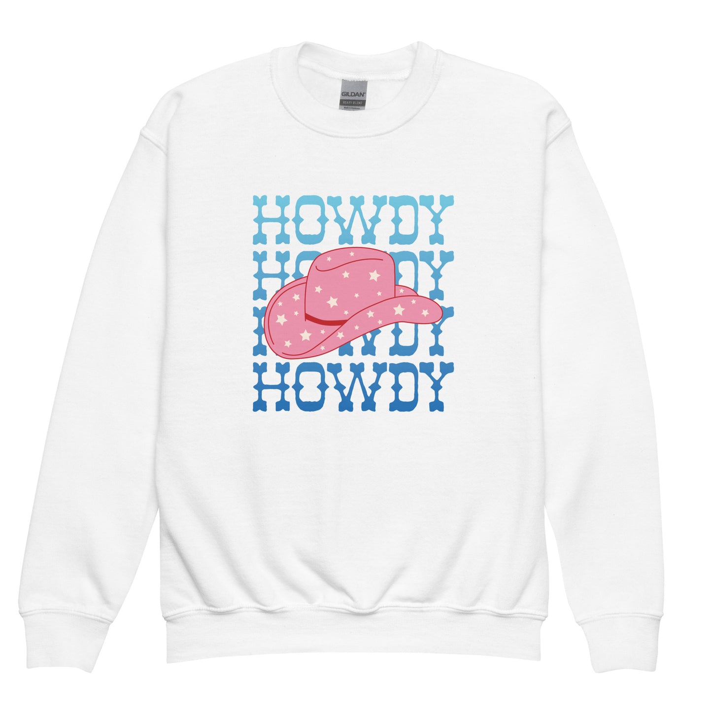 Howdy - Meisjes Sweatshirt (Print voor)